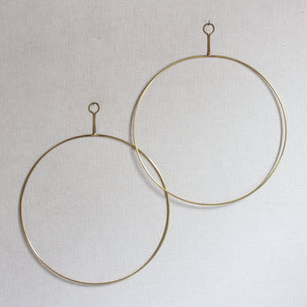 Wreath Base - Brass Ring