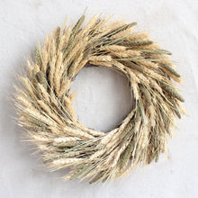 Load image into Gallery viewer, Gathered Grain Wreath 16&quot;
