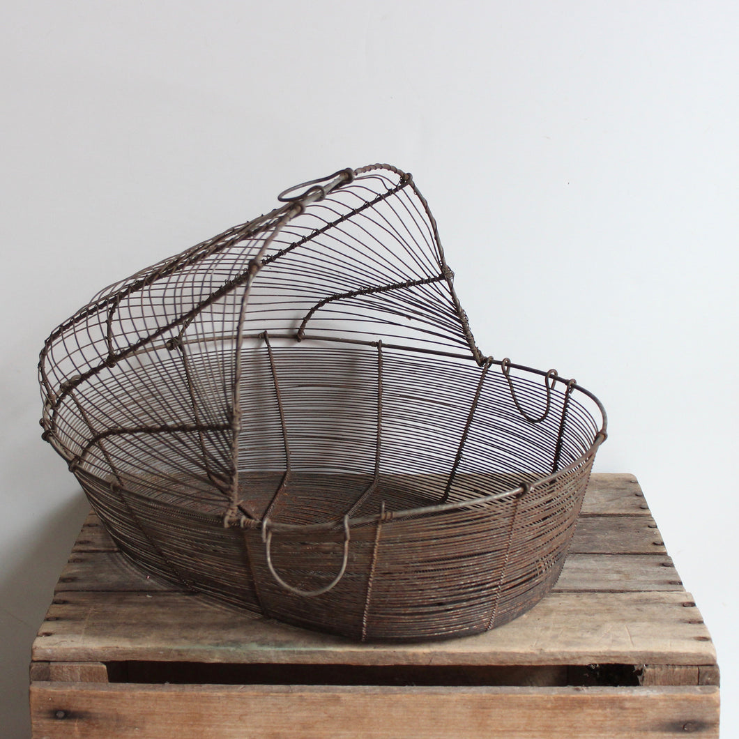 Vintage Grape Basket