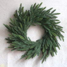 Load image into Gallery viewer, Faux Fir Wreath 28&quot;
