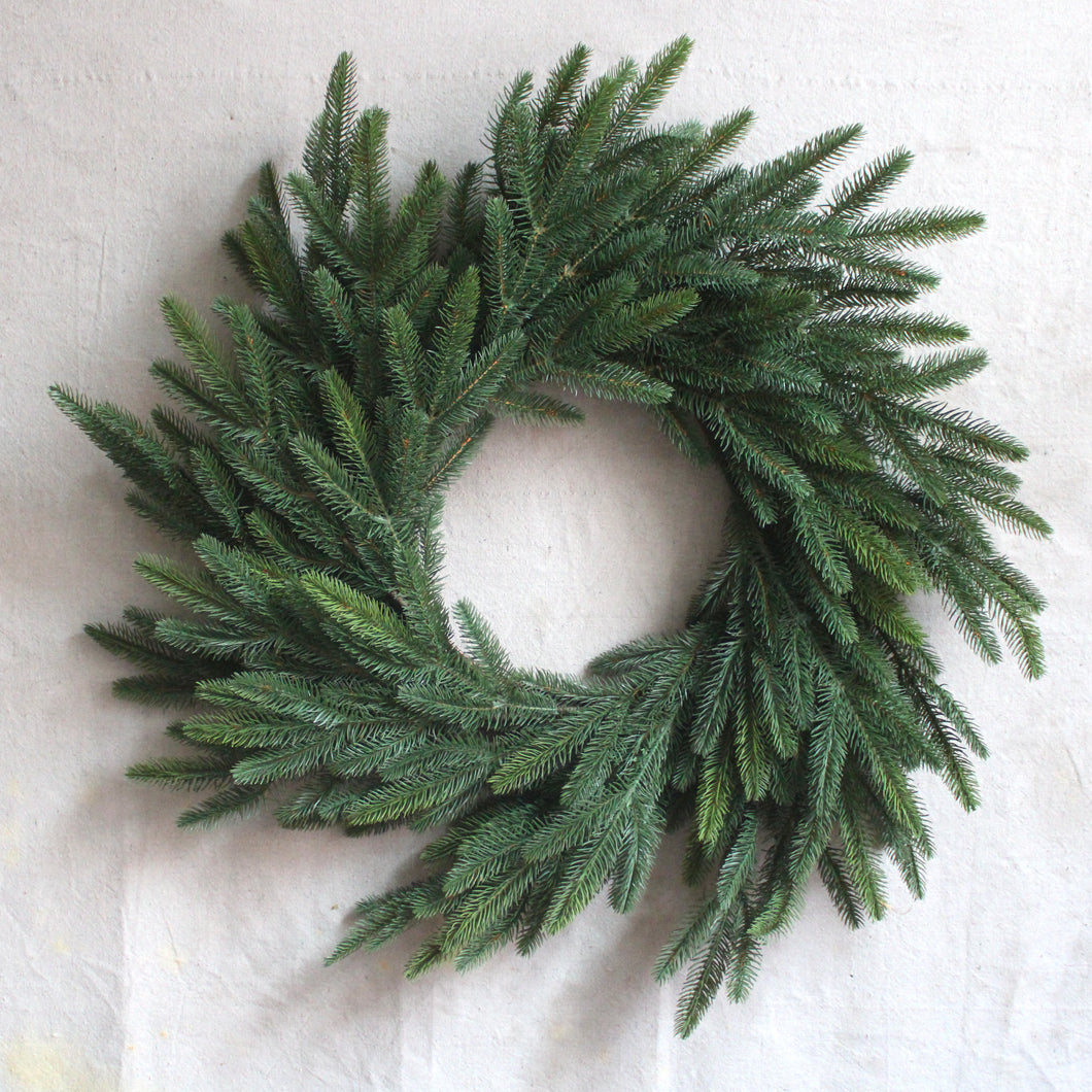 Faux Fir Wreath 28