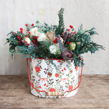 Load image into Gallery viewer, Petite Holiday Bucket Arrangement

