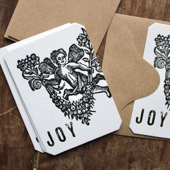 Letterpress Cards - Joy