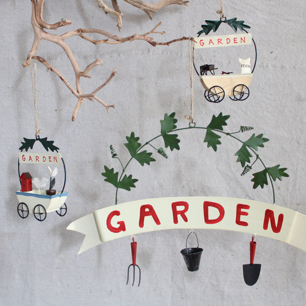 Ornament- Holiday Garden Tin Collection