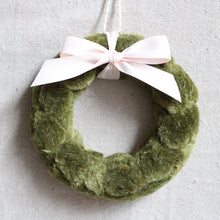 Load image into Gallery viewer, Mini Bowed Wreath 6.5&quot;

