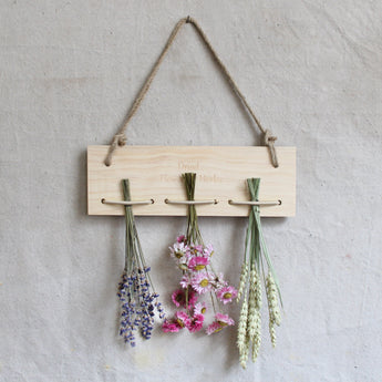 Wood Flower & Herb Drying Rack