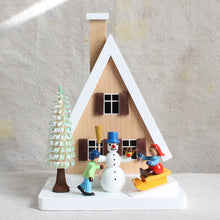 Load image into Gallery viewer, Smoker House - Snowman and Sleigh Ride
