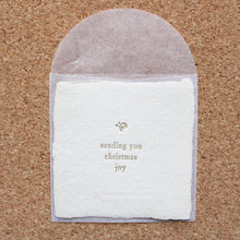 Load image into Gallery viewer, Petite Handmade Paper Card - Holiday
