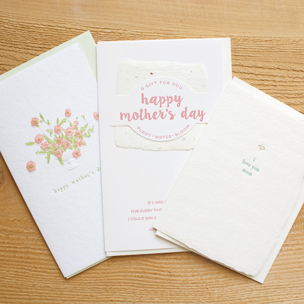 Letterpress Card - Mother's Day