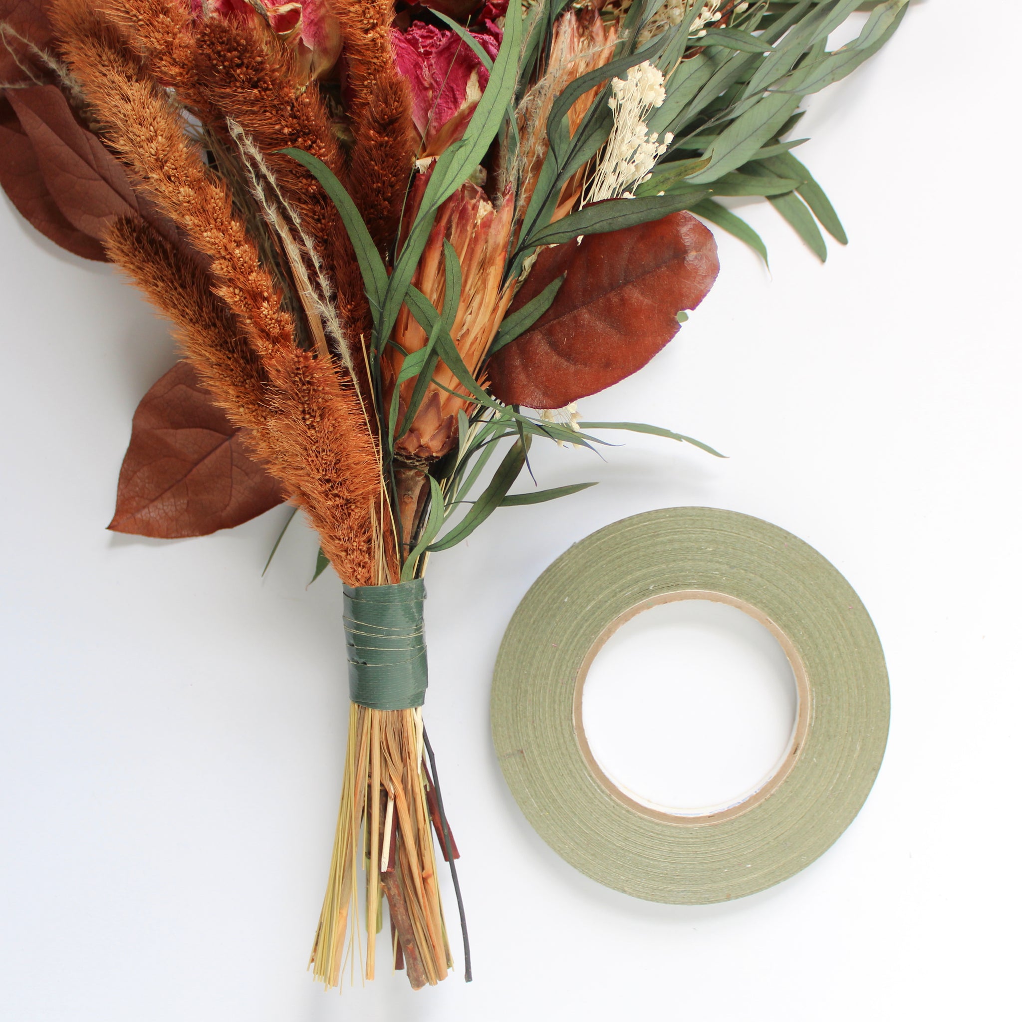 High Quality Green Waterproof Tape Floral Tape Durable Floral Tape Bouquet  Tape Bouquet DIY 1/2x 60yd 