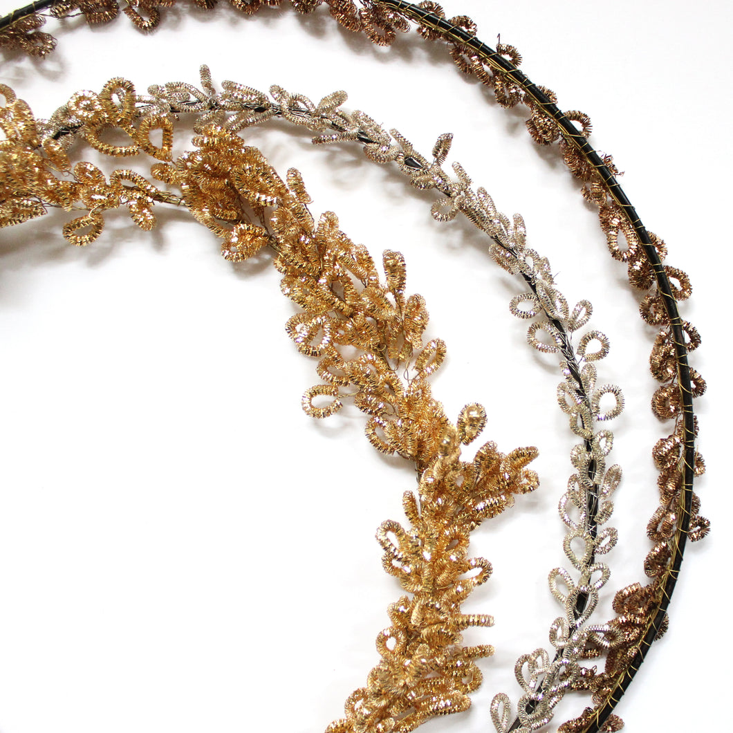 Wire Bouillon Wreath