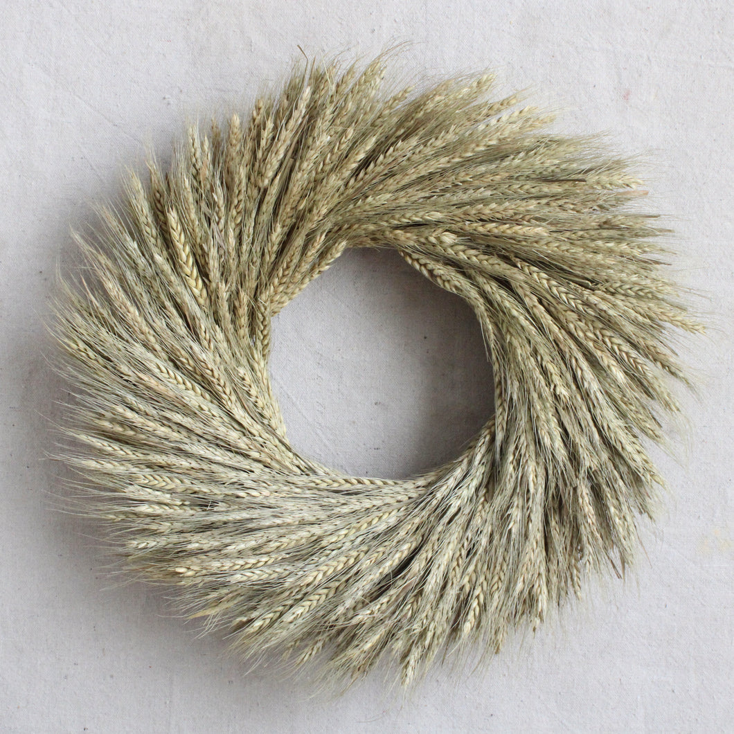 Preserved Wheat Wreath 17