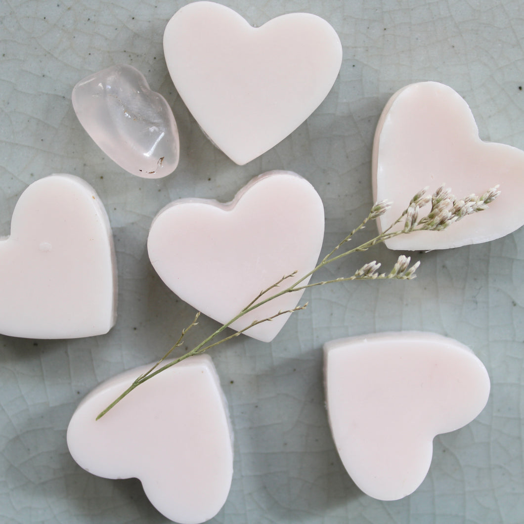 Botanical Heart Soaps - Cleanse Gourmet