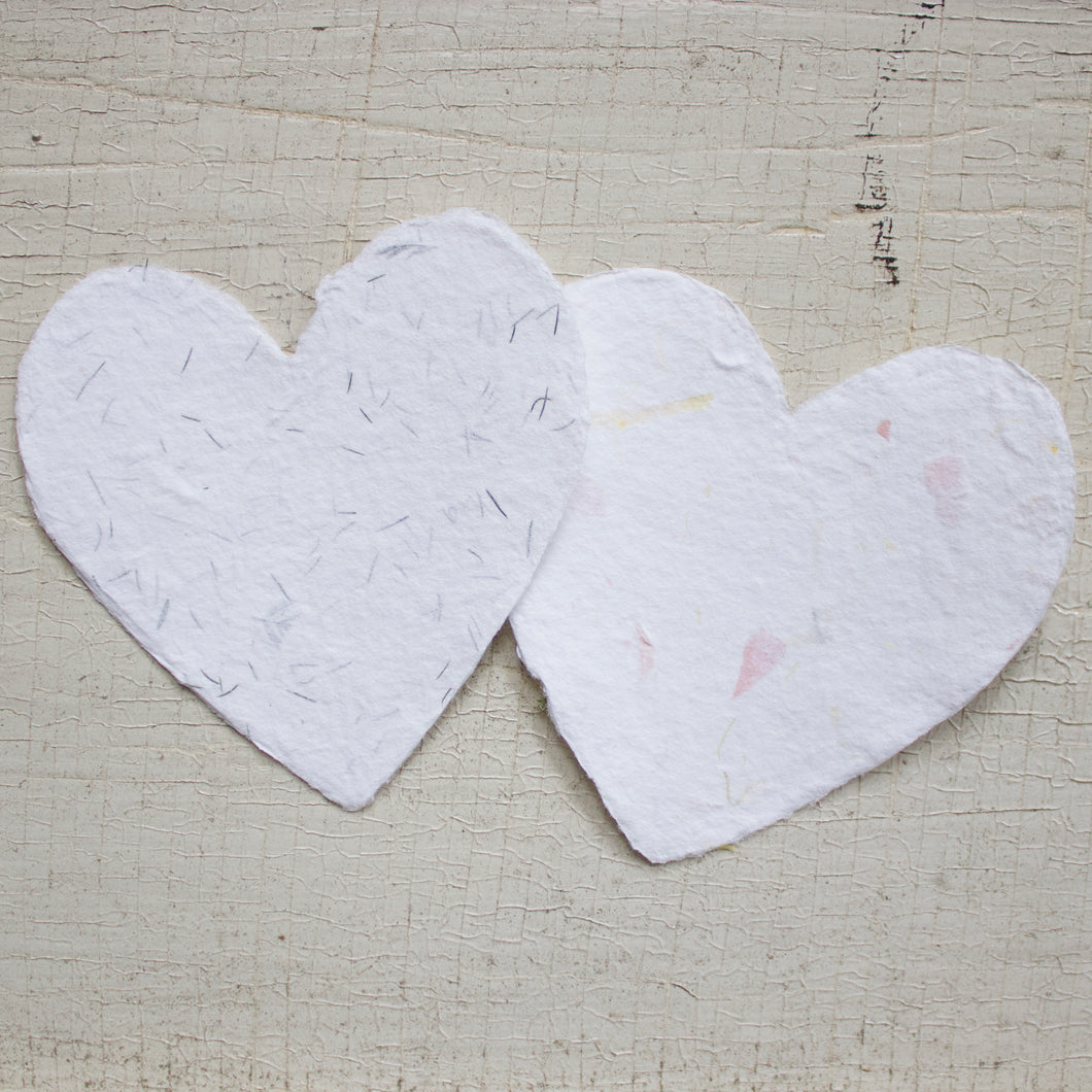 Petite Handmade Paper Heart