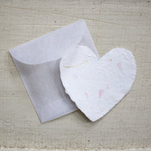 Load image into Gallery viewer, Petite Handmade Paper Heart

