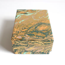 Load image into Gallery viewer, Gift Box - Handmade Recycled Marbled Paper Boxes - Rectangle
