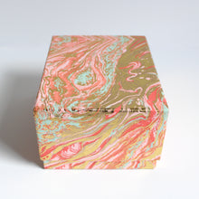 Load image into Gallery viewer, Gift Box - Handmade Recycled Marbled Paper Boxes - Rectangle
