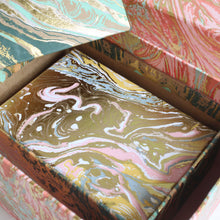 Load image into Gallery viewer, Gift Box - Handmade Recycled Marbled Paper Boxes - Rectangle
