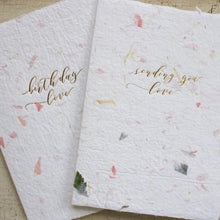 Load image into Gallery viewer, Greeting Card - Handmade Paper

