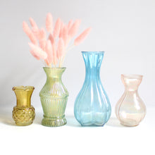 Load image into Gallery viewer, Debossed Glass Vases
