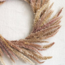 Load image into Gallery viewer, Natural Pampas Grass Wreath 20&#39;&#39;
