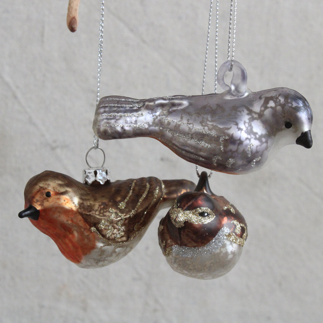 Ornament - Birds in Birdhouse