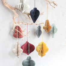 Load image into Gallery viewer, Ornament - Recycled Paper Accordion
