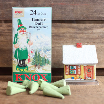 Metal Smoker House with Incense Cones