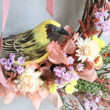 Load image into Gallery viewer, Feathers &amp; Flowers Wreath
