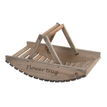 Load image into Gallery viewer, Wood Flower Trug
