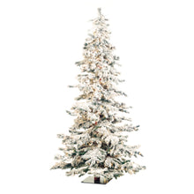 Load image into Gallery viewer, Faux Flocked Tree (Local Pickup ONLY)
