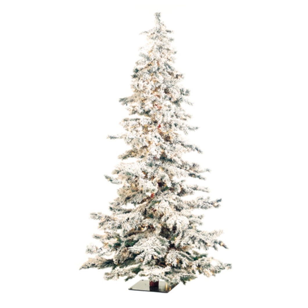 Faux Flocked Tree (Local Pickup ONLY)