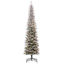 Load image into Gallery viewer, Faux Flocked Tree (Local Pickup ONLY)

